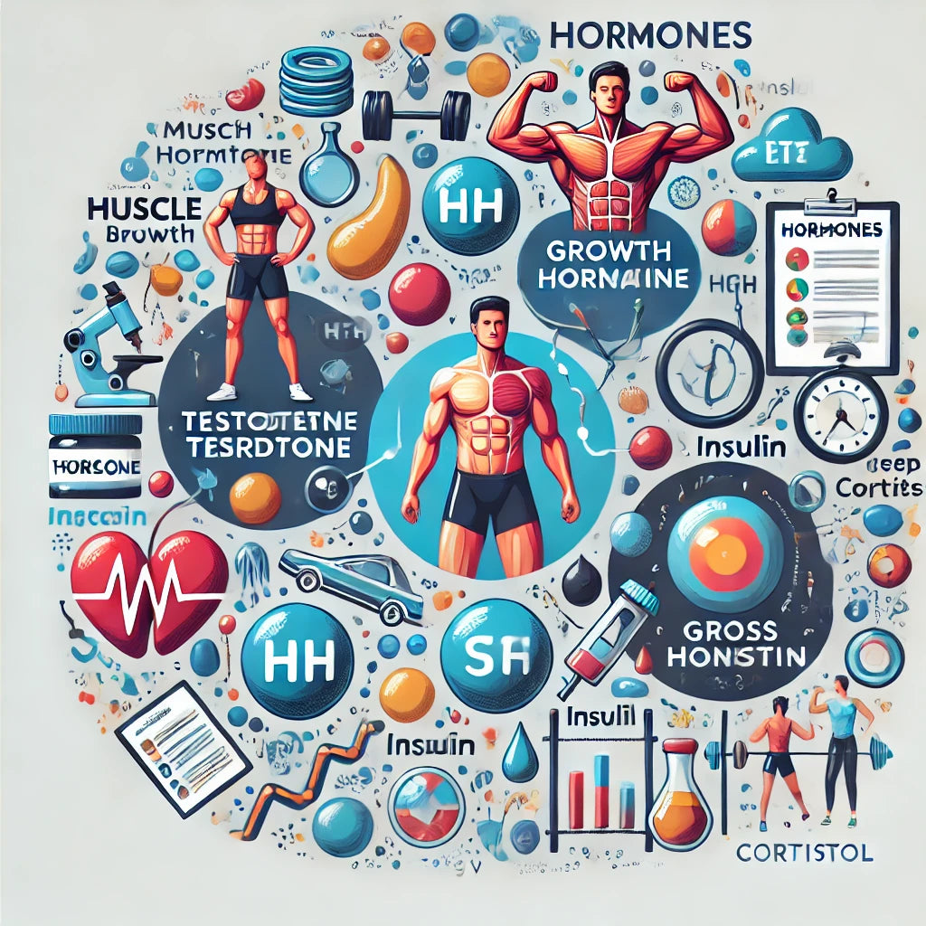 Hormonelles Gleichgewicht und Muskelaufbau: Wie Testosteron und andere Hormone eine Rolle spielen